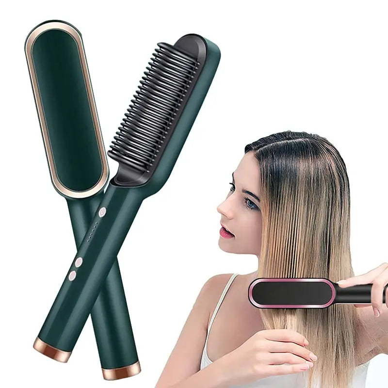 SilkWave Pro - Negative Ion Hair Straightening Brush